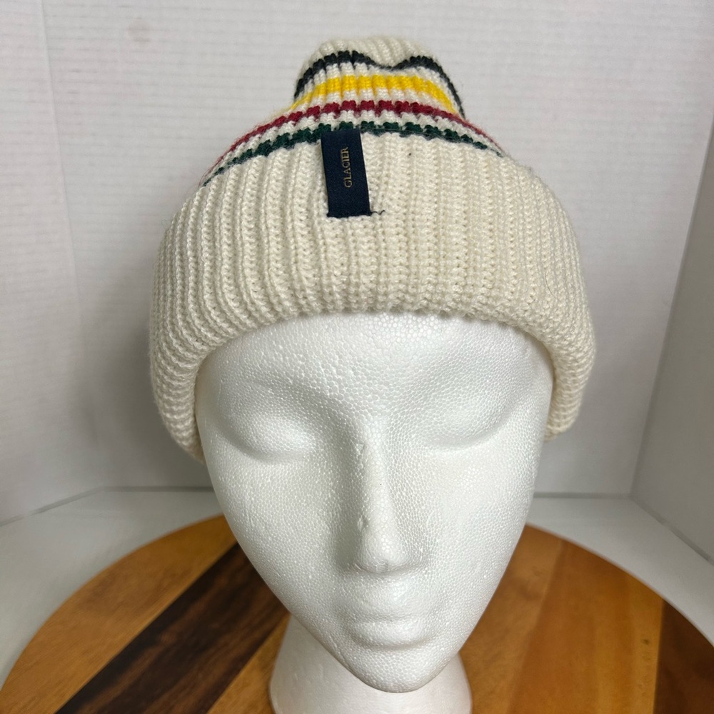 Pendleton Glacier National Park Classic Stripe Beanie Hat One Size